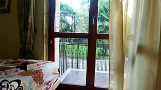 pov fucks her from above with dripping cum