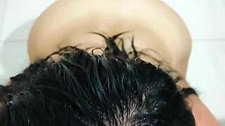 Helping maid's daughter