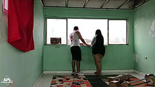 la puta de mi pr m me ayudo hacer cardio comiendo y follando su gran culote - historia completa