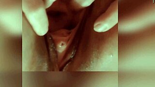 huge gaping cunt stretched by fingers and hands