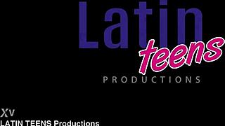 Three Monster Cocks Destroy Latina Ass