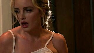 i caught my milf roommate lauren phillips with her new dildo and got horn.