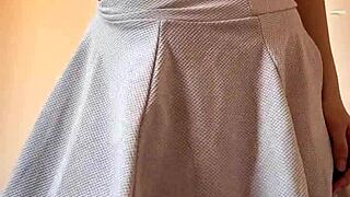 Sweet girl enjoys solo masturbation with toys