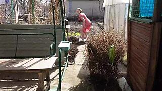 Came from the CITY and FUCKED a collective farmer