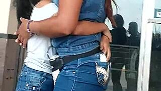 Two rich asses spotted in the fruit center