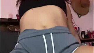 I Got Horny While Stretching On My Bed