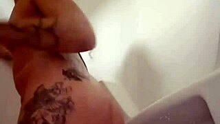 emy angel enjoys a refreshing shower, feeling clean and relaxed