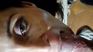 tremenda chupa pija argentina with toys and masturbation