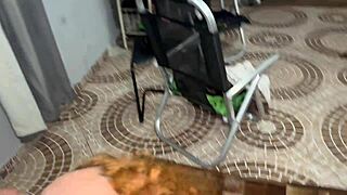 my friend lent me her husband for a pleasurable interracial blowjob and pussy fucking.