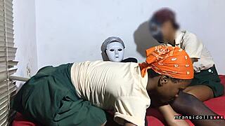 Watch These Two Ebony Teens Get Fucked By Their Neighbor!