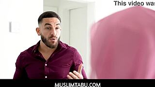 Muslimtabu - sexy arab hijab student paulina ruiz visited her big cock teacher at his home