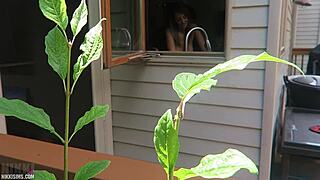 nikki gets fucked from behind! 😏