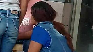 Two rich asses spotted in the fruit center