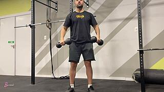 Personal Trainer Me Gravando Não Aguentou E Me Comeu No Banheiro Da Academia