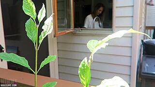 nikki gets fucked from behind! 😏