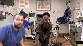 Rina Arem's First Gyno Exam With Neighbor