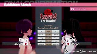 who will win this lesbian battle with fingering and anal?