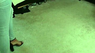 wow, tiny latina teen sucking so hard!