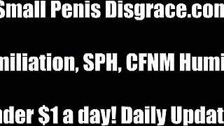 Your tiny dick is useless to me 😏