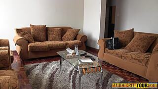 Black Teen Shade Rides Friend's Big Cock