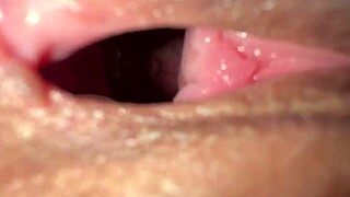 Wide Opened Pussy Internal Of 18 Years Old Beautiful Girl