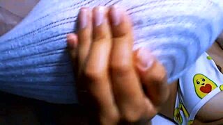 Stepfather invites girlfriend's best friend for cheating creampie in room