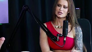 tati weg's client indulges in sheer red fetish by paying bills