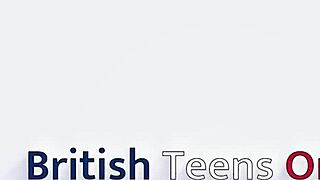 hot british student sucking at the milking table 😏