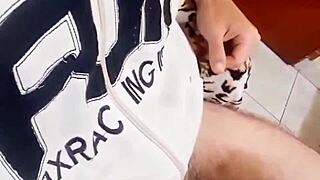 I, submissive milf, suck my guy's big cock to keep him happy.