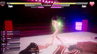 who will win this lesbian battle with fingering and anal?