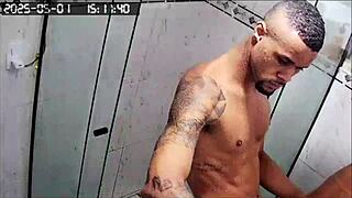 woman hides camera and catches husband having fun with neighbor