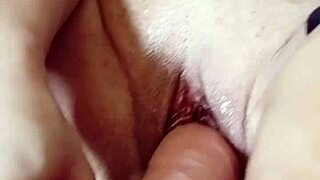 watching sister-in-law masturbate with thick dildo