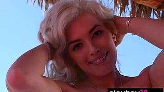 Is Katie Jean Stripping To Cool Her Hot Body Or Heat Things Up?