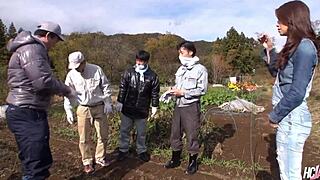 hot and horny japanese lady maki houjyou makes him cum inside