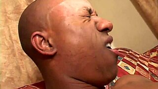 Big beautiful black woman masturbates and sucks