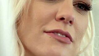 Dirty talking gf neighbor licks pussy!