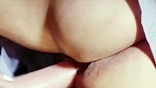 watching sister-in-law masturbate with thick dildo