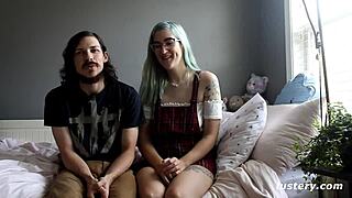 Hunny and Tyler make up for lost time with hardcore fucking and submission.