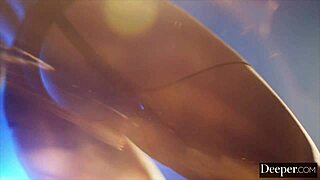 Deeper Tiny 18+ Hottie Aubrey Rides His Hard Cock All Night Long