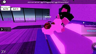 Random dude politely asks for assjob in Roblox condo, and as a good girl, I fulfill his request with intense sex
