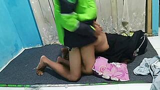 Prank Gojek Driver Fucks At Home