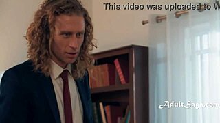 wife indulges in husband's chubby office affairs