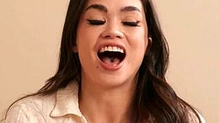 Angelina moon feels passionate with lily and christy in threesome