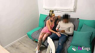 Lady Medusa Seduces Her Tutor with Her Irresistible Body for Intense Fucking