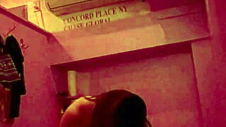 A chubby Chinese woman experiences orgasm during everyday activities