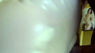 getting naked outdoors having a pee and coming back inside to fuck my sex doll