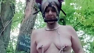 2024 09 04 Esclave F La Ponygirl En Foret