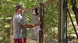 Mature4k kinky giantess diana has outdoor sex with 2 strangers