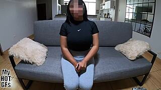 I love fucking my girlfriend's wet pussy, she's so beautiful and pretty, creampie feels amazing