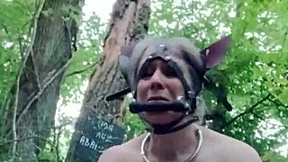 2024 09 04 Esclave F La Ponygirl En Foret